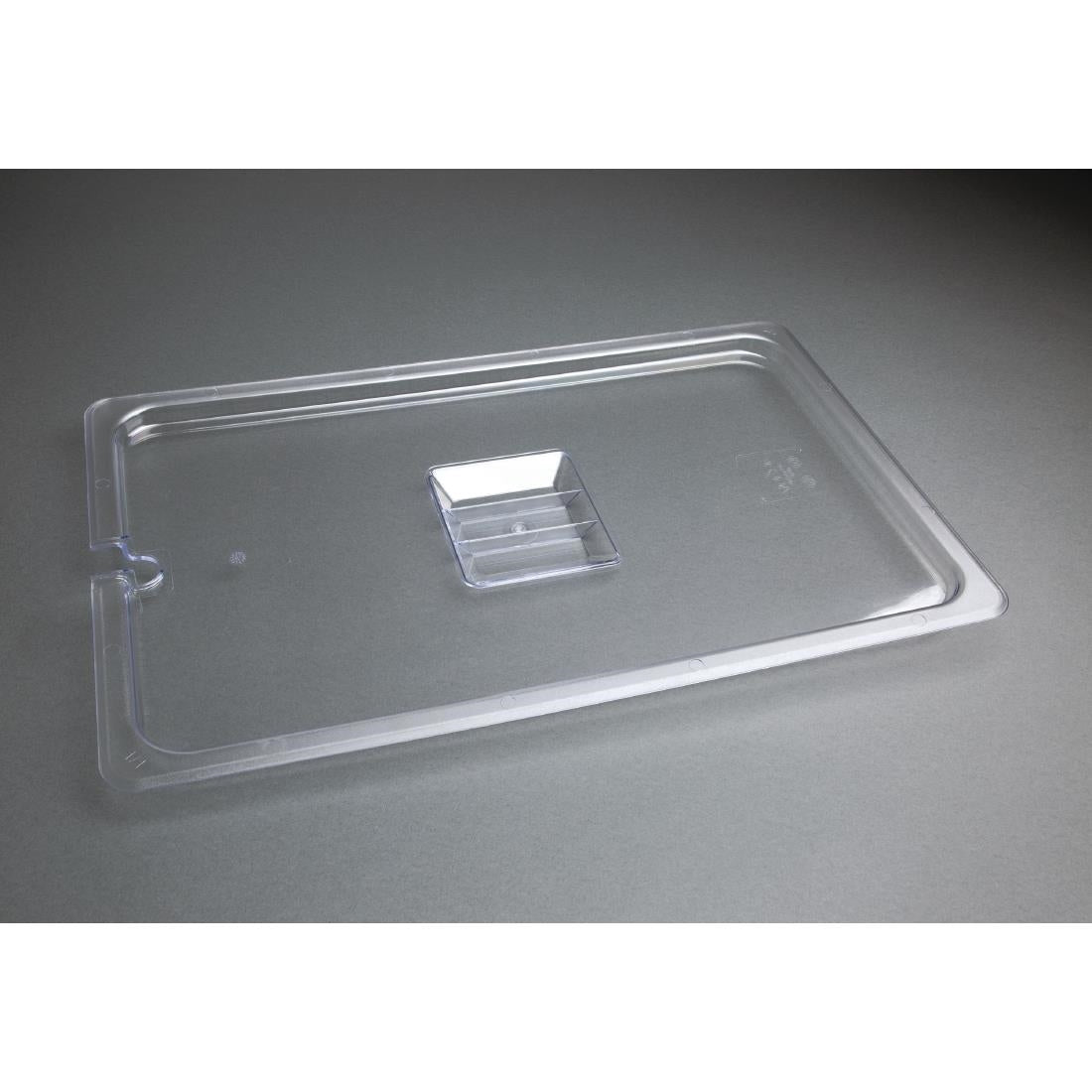 Vogue ABS Gastronorm Notched Lid GN 1/1