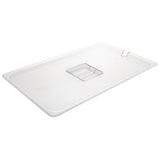Vogue Polycarbonate 1/1 Gastronorm Lid Notched