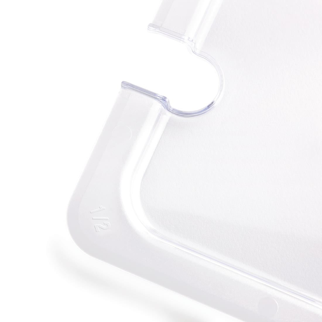Vogue ABS Gastronorm Notched Lid GN 1/2
