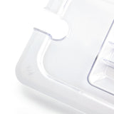 Vogue Polycarbonate 1/4 Gastronorm Lid Notched