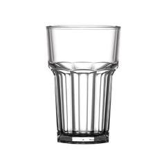 BBP Polycarbonate Nucleated American Hi Ball Glasses Half Pint CE Marked (36 Pack)