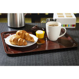 Cambro Capri Laminate Canteen Tray Mahogany 460mm