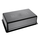 Vogue Polycarbonate 1/1 Gastronorm Container 150mm Black