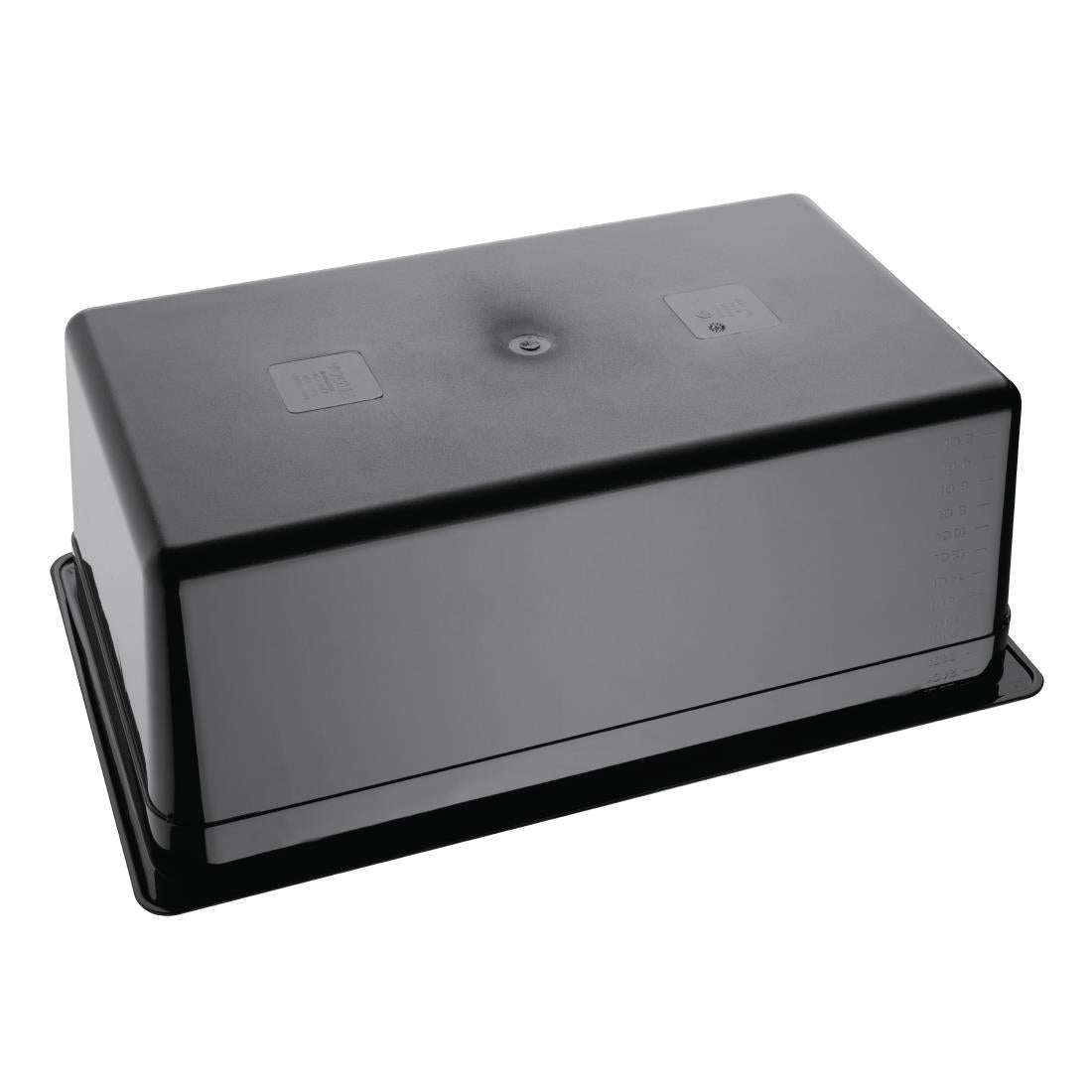 Vogue ABS Gastronorm Tray Black GN 1/1 200mm