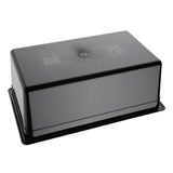Vogue ABS Gastronorm Tray Black GN 1/1 200mm