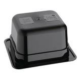 Vogue ABS Gastronorm Tray Black GN 1/6 100mm