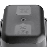 Vogue ABS Gastronorm Tray Black GN 1/6 100mm