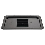 Vogue ABS Gastronorm Lid Black GN 1/3