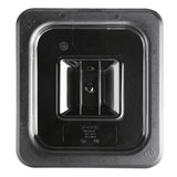 Vogue ABS Gastronorm Lid Black GN 1/6