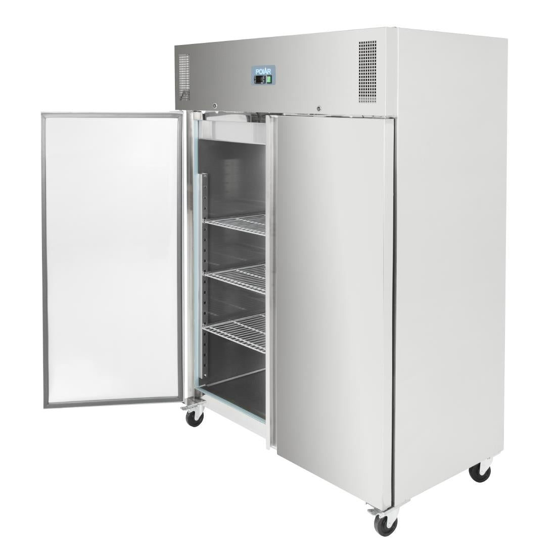 Polar U-Series Upright Double Door Freezer 1300Ltr