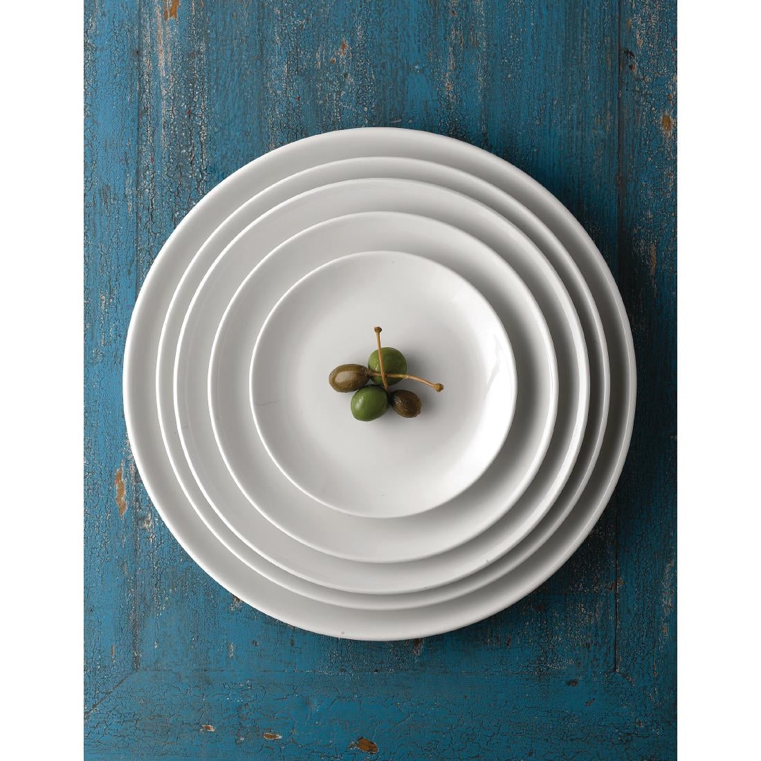 Churchill Evolve Coupe Plates White 165mm (12 Pack)