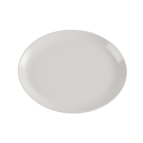Churchill Plain Whiteware Oval Plates 340mm (12 Pack)