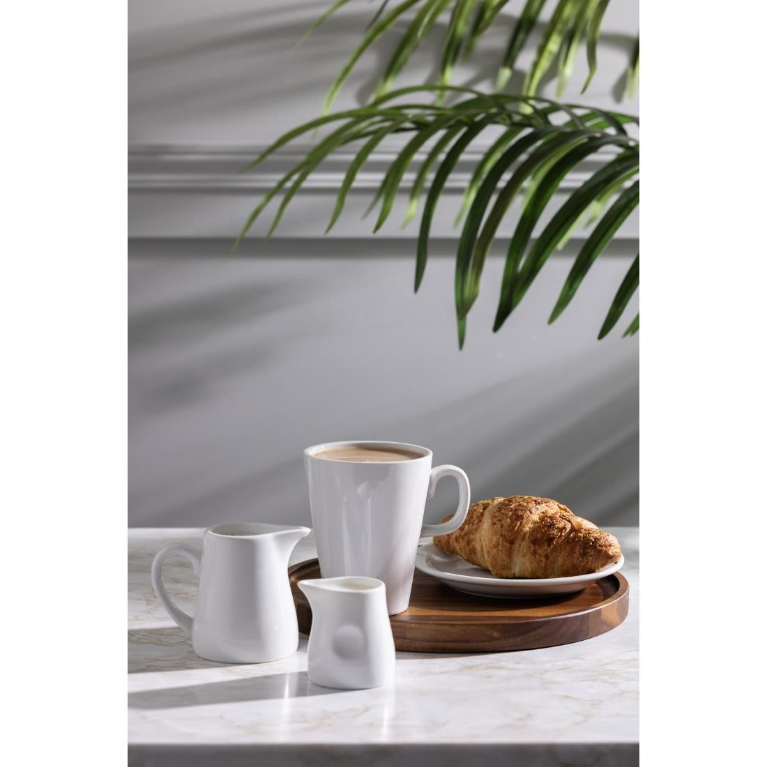 Olympia Whiteware Cream & Milk Jugs 170ml (6 Pack)