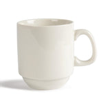 Olympia Ivory Stacking Mugs 285ml (12 Pack)