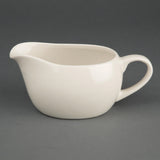 Olympia Ivory Sauce Boats 350ml (6 Pack)