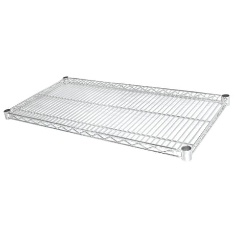 Vogue Chrome Wire Shelves 1220x610mm (2 Pack)