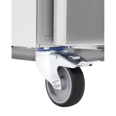 Polar U-Series Energy Efficient Range Double Door Upright Display Freezer