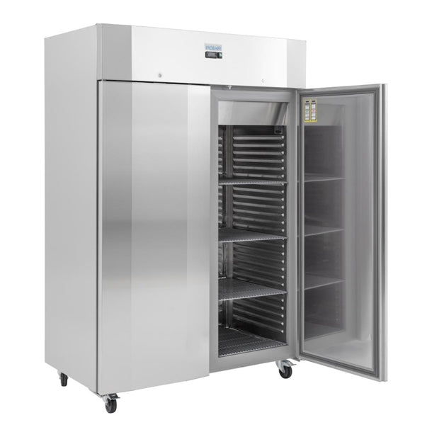 Polar U-Series Energy Efficient Double Door Upright Freezer 1400Ltr