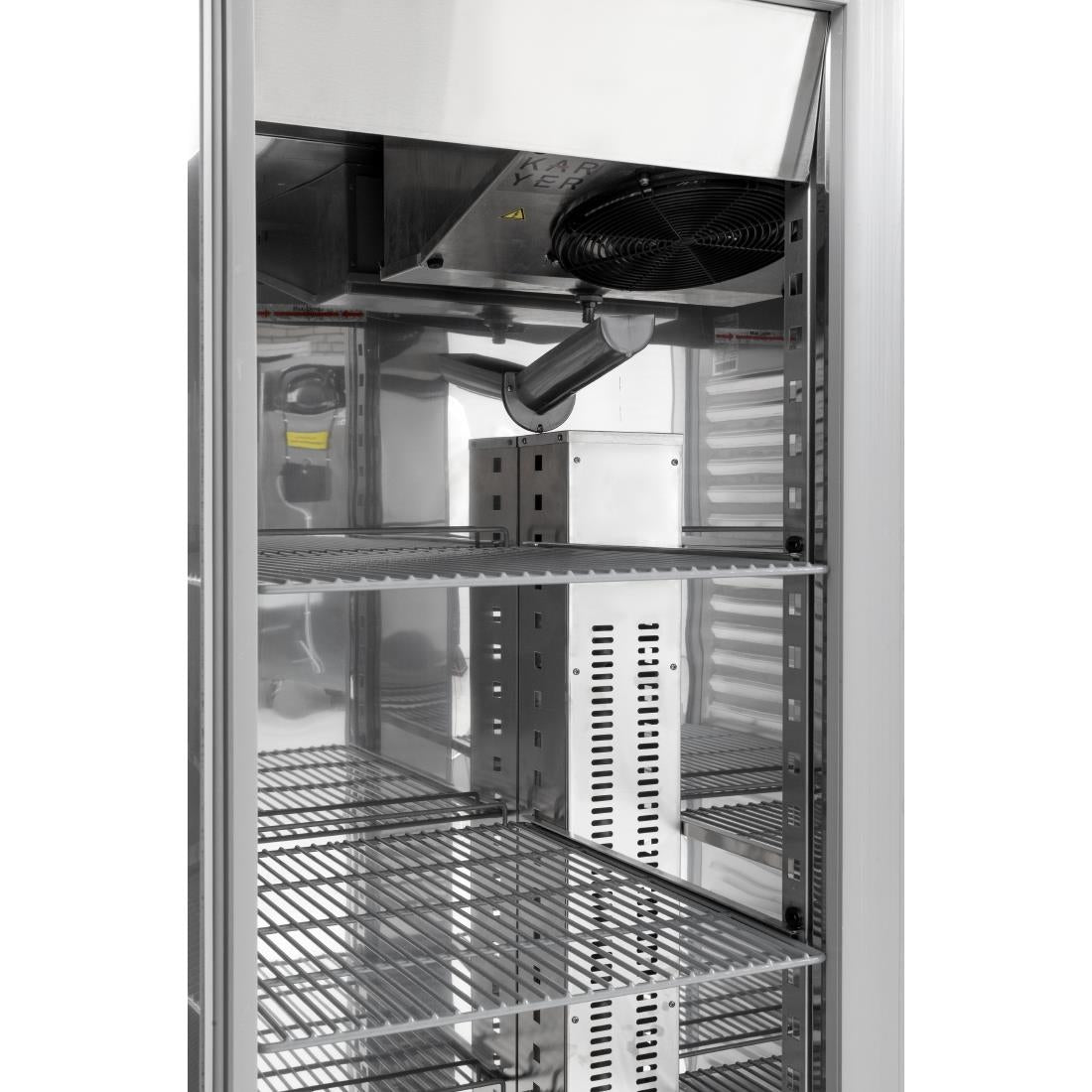 Polar U-Series Energy Efficient Double Glass Door Upright Storage/Display Freezer