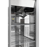 Polar U-Series Energy Efficient Double Glass Door Upright Storage/Display Freezer