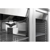 Polar U-Series Energy Efficient Double Door Upright Freezer 1400Ltr