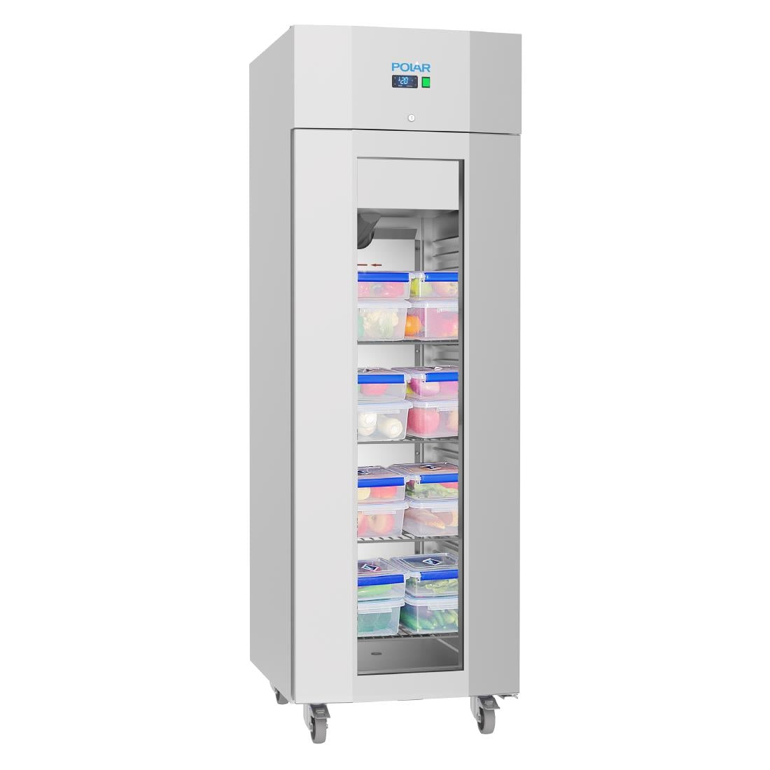 Polar U-Series Energy Efficient Glass Door Upright Storage/Display Fridge