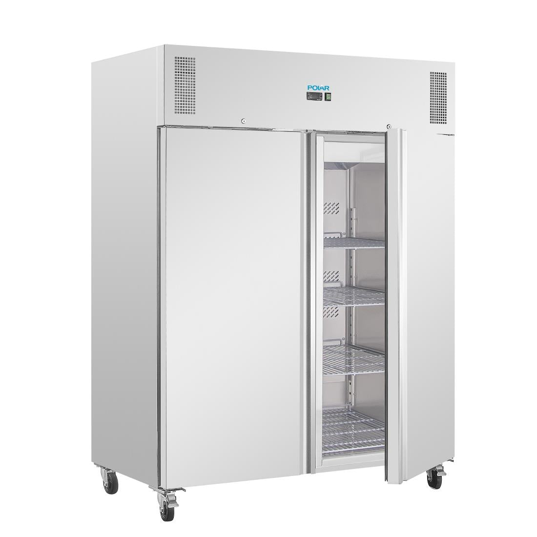 Polar U-Series Double Door Upright Fridge 1300Ltr