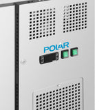 Polar U-Series 3 Door Counter with Glass Doors