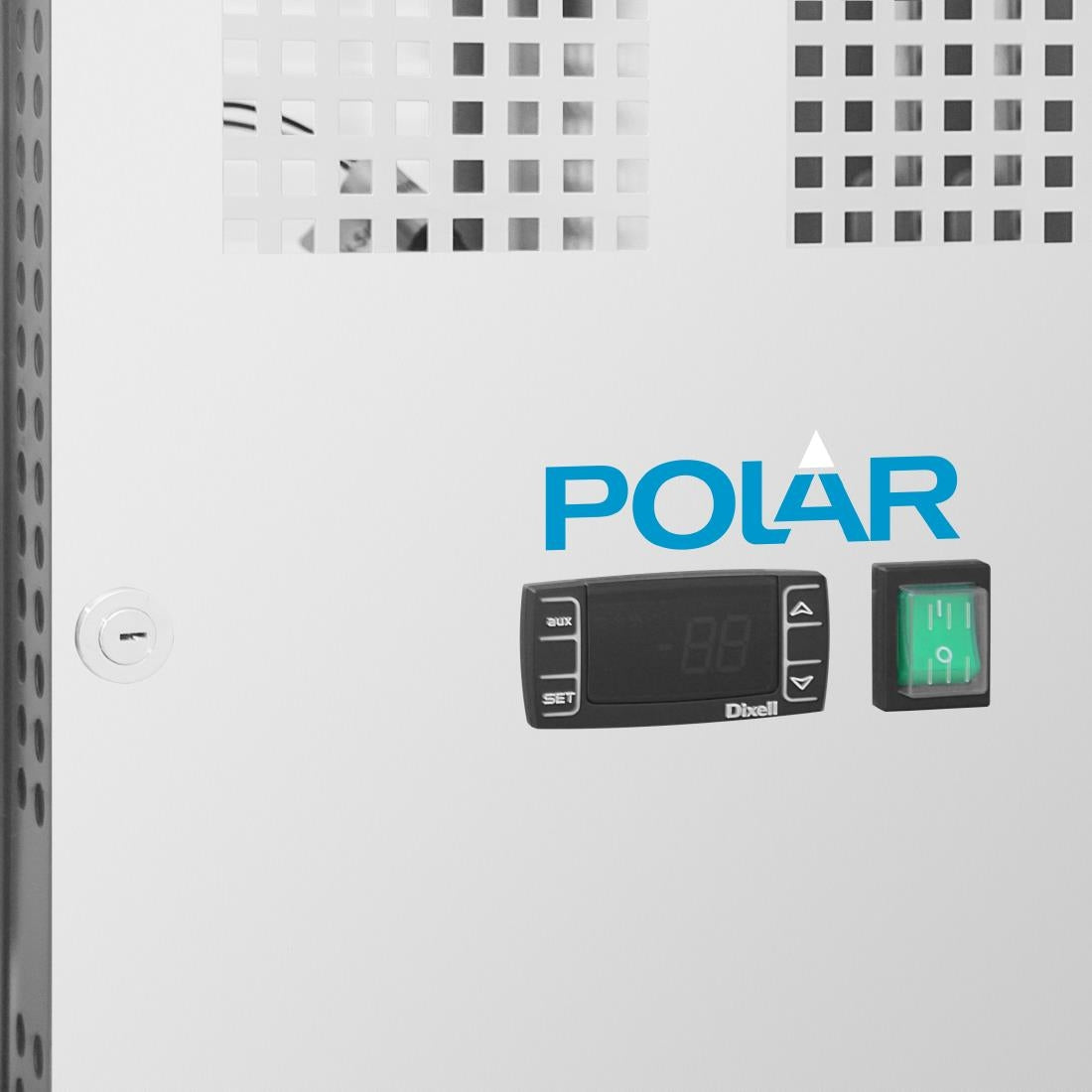 Polar U-Series Double Door Patisserie Counter 427Ltr