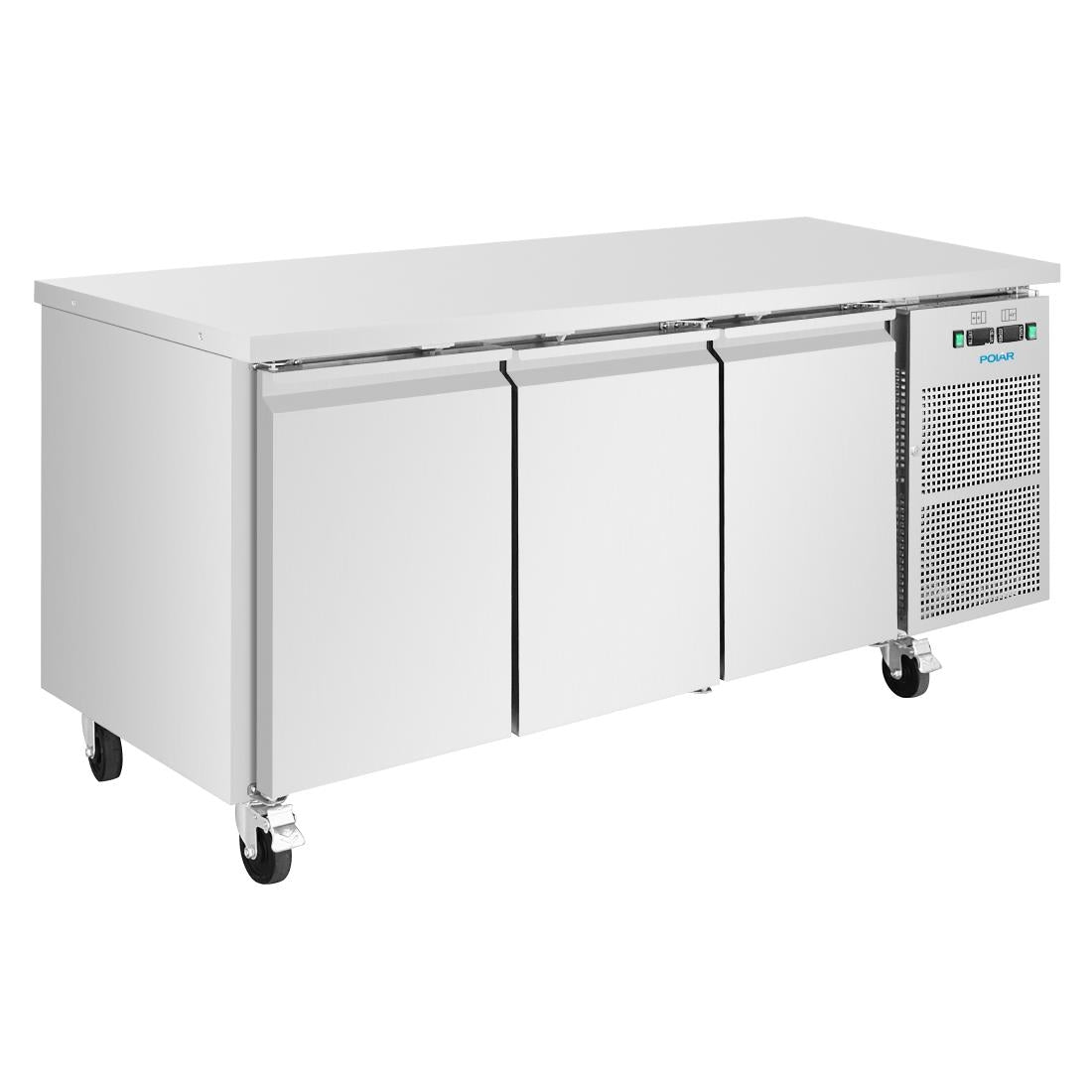 Polar U-Series Three Door Counter Fridge/Freezer 314Ltr