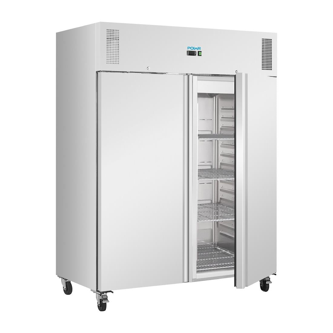 Polar U-Series Upright Double Door Fridge OR Freezer 1300Ltr