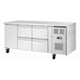 Polar U-Series Counter Fridge 4 Drawers & 1 Door