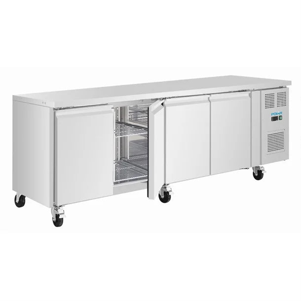 Polar U-Series Four Door Slimline Counter Fridge