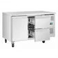 Polar U-Series 1 Door & 2 Drawer Counter Fridge
