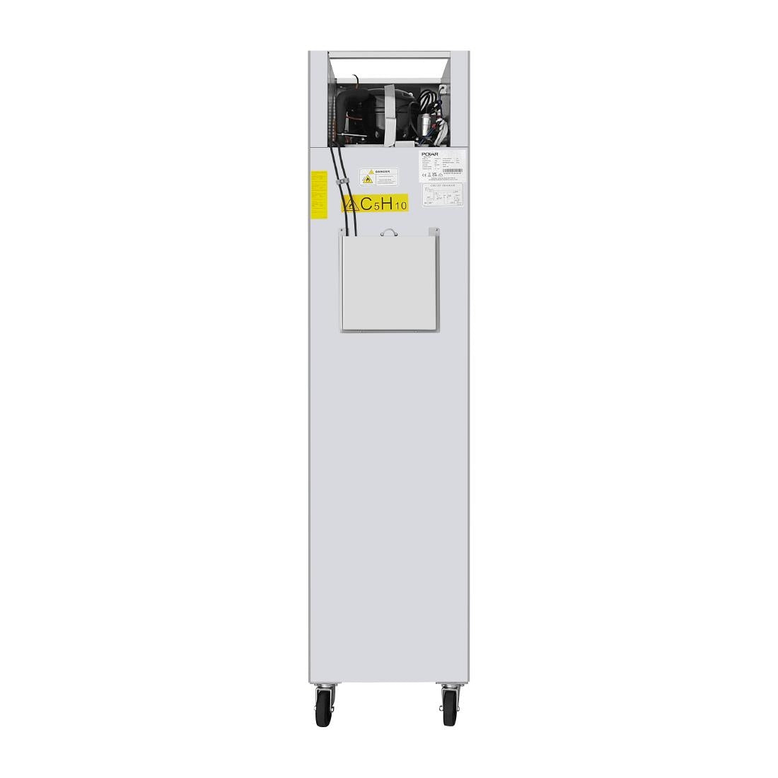 Polar U-Series Single Door Slimline GN Cabinet Refrigerator
