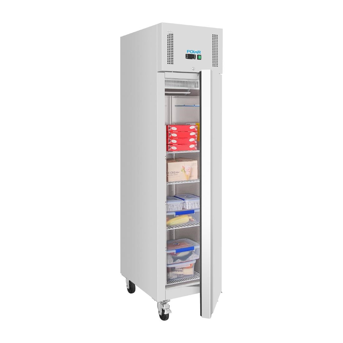 Polar U-Series Single Door Slimline GN Cabinet Freezer