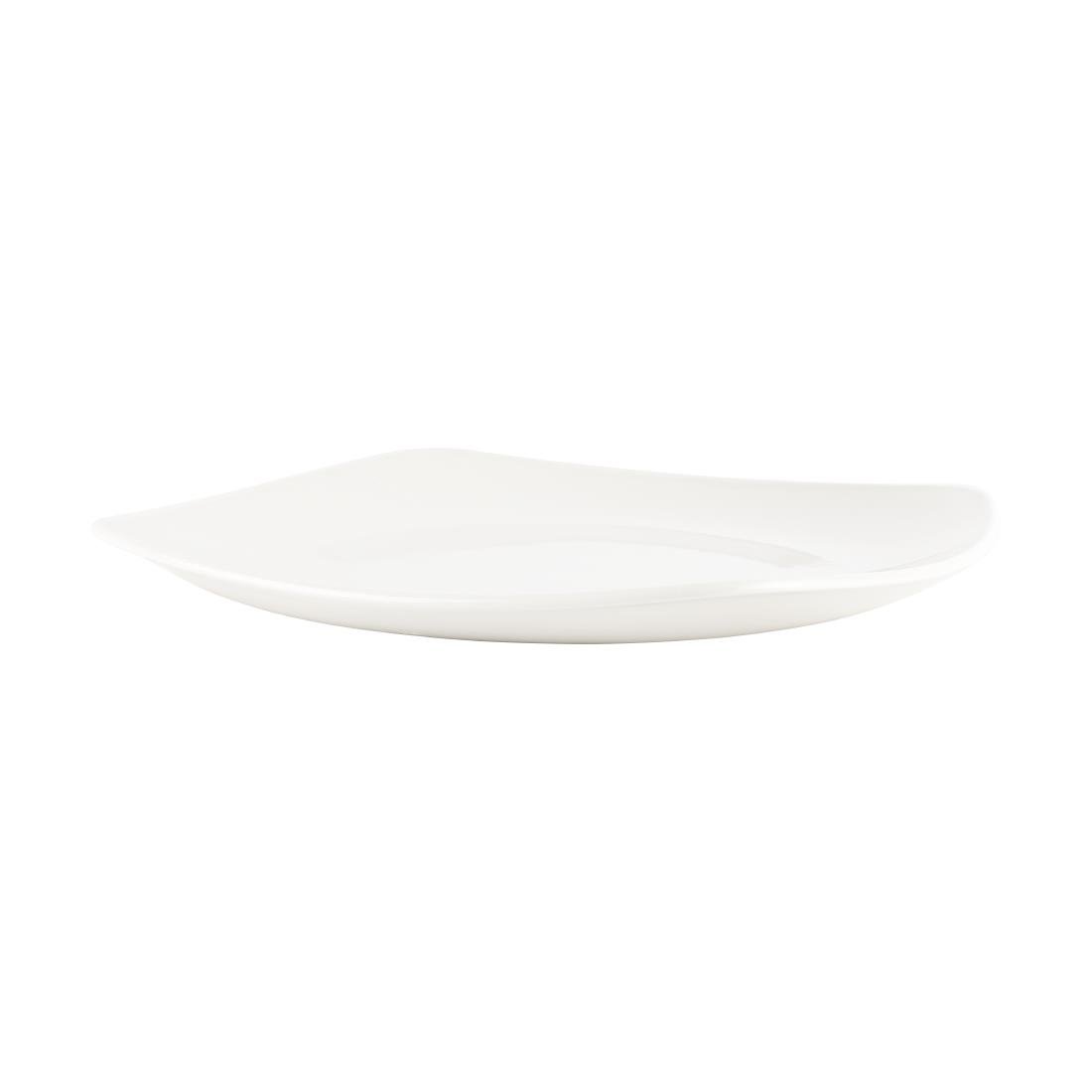 Churchill Plain Whiteware X Squared Plates 215mm (12 Pack)