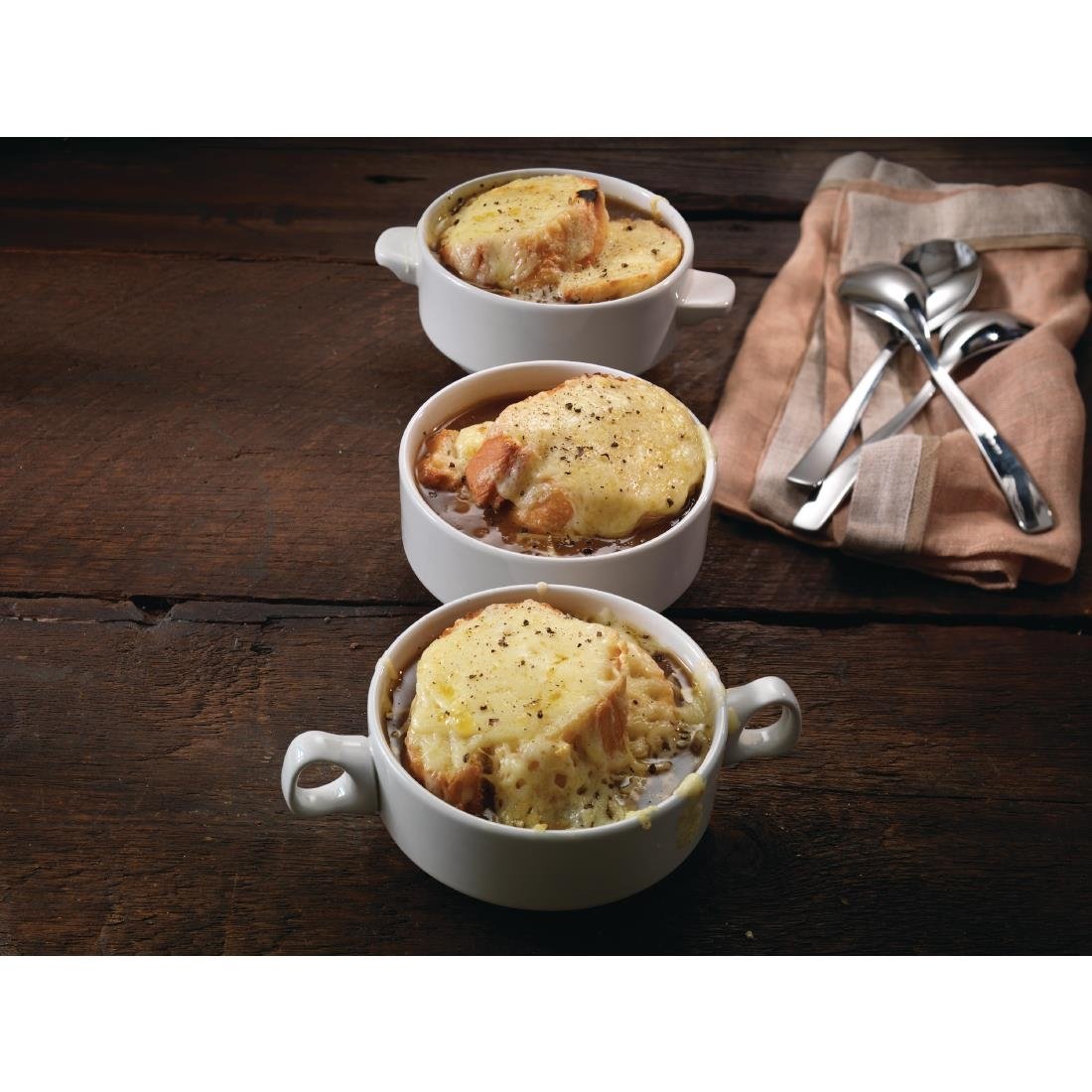 Steelite Simplicity White Stacking Soup Cups 285ml (36 Pack)