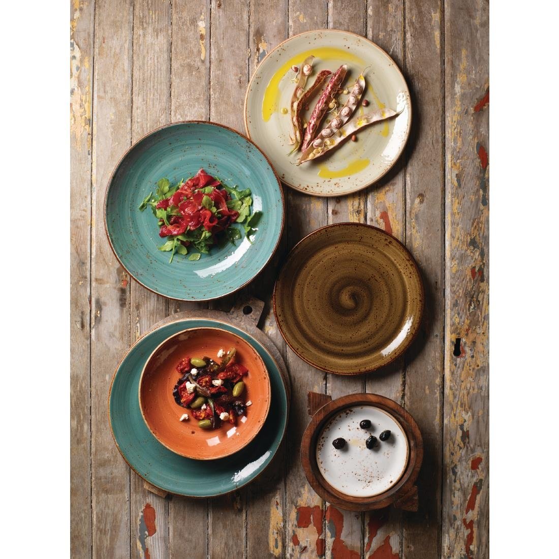 Steelite Craft Terracotta Coupe Bowls 215mm (24 Pack)