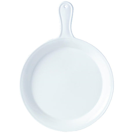 Steelite Simplicity Cookware White Presentation Pans 255mm (6 Pack)
