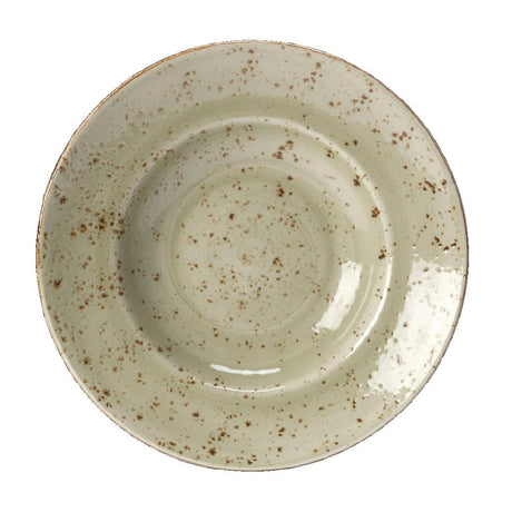 Steelite Craft Green Nouveau Bowls 270mm (6 Pack)