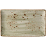 Steelite Craft Green Rectangular Platters 270x 167mm (6 Pack)