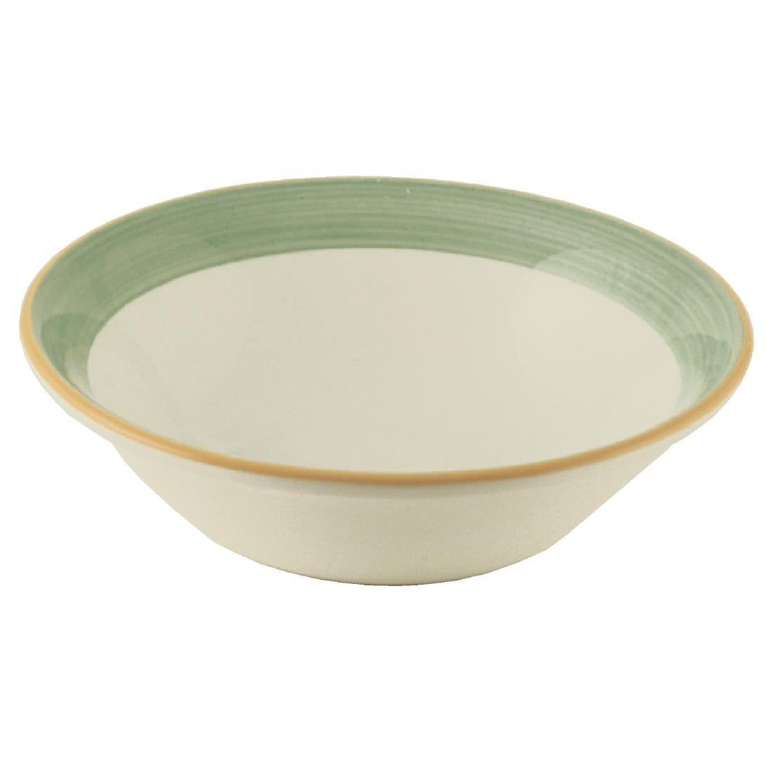Steelite Rio Green Oatmeal Bowls 165mm (36 Pack)