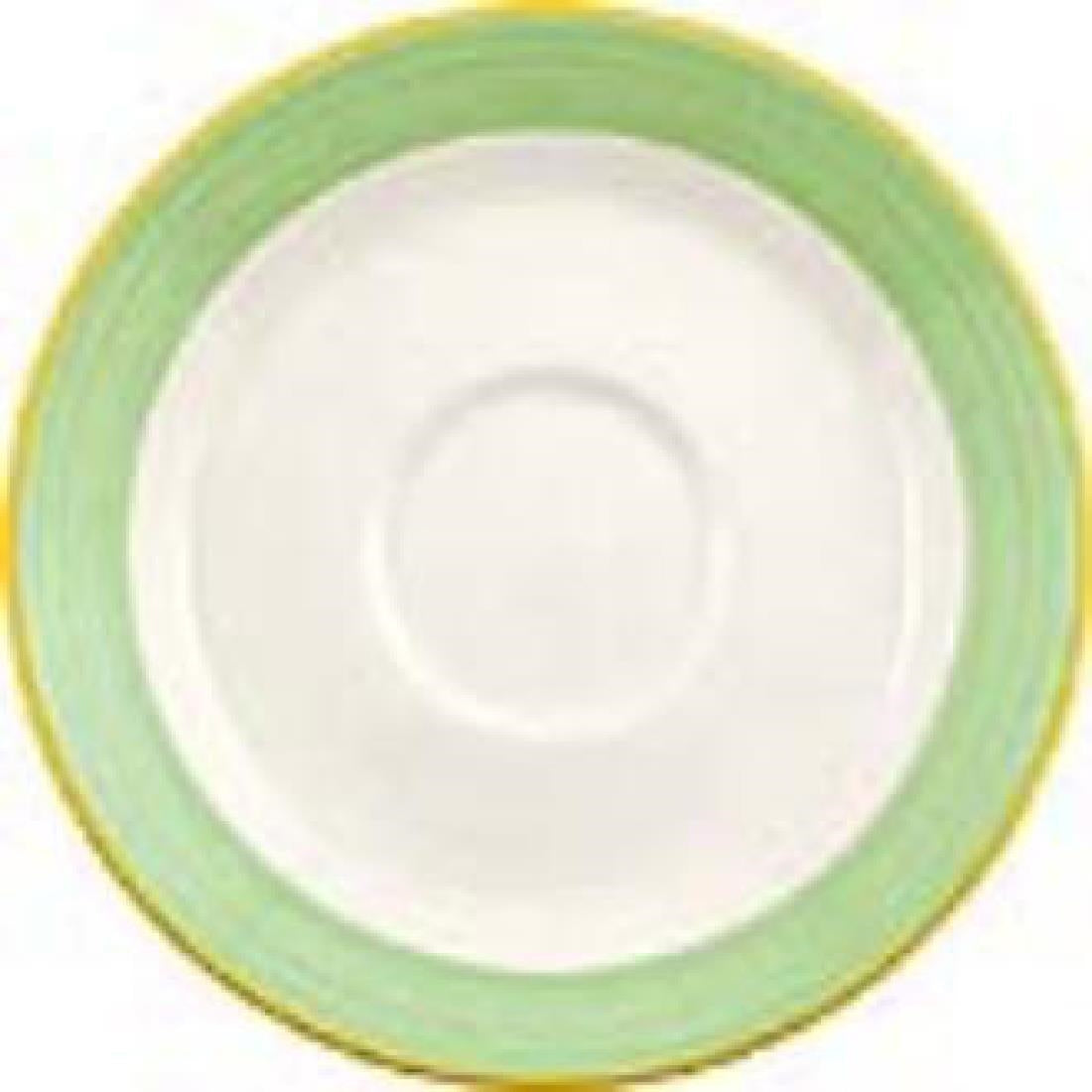 Steelite Rio Green Slimline Saucers 150mm (36 Pack)