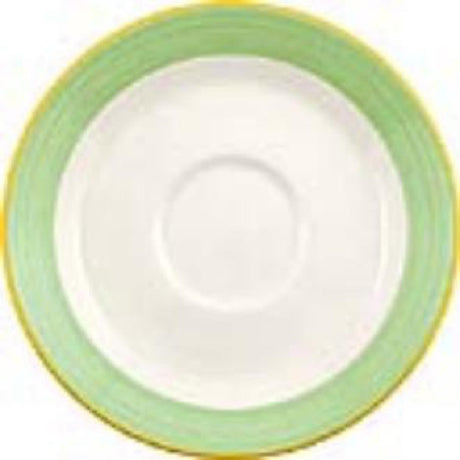Steelite Rio Green Slimline Saucers 150mm (36 Pack)