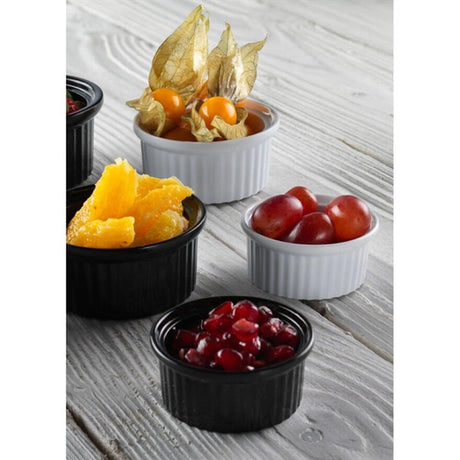 Steelite Must Haves Melamine Ramekins Black 120ml (12 Pack)