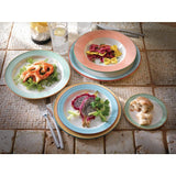 Steelite Rio Blue Slimline Plates 255mm (24 Pack)