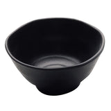 Utopia Zen Melamine Bowls Black 115mm (6 Pack)