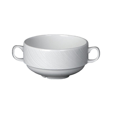 Steelite Spyro Handled Soup Cups 285ml (36 Pack)