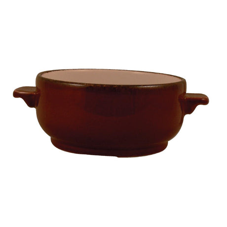 Steelite Terramesa Mocha Soup Bowl Bases 450mm (6 Pack)